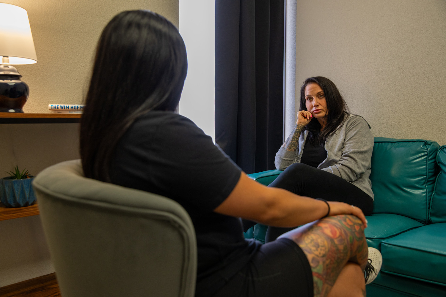 A one to one therapy session at e-motion wellness®